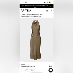 Aritzia Audience Dress